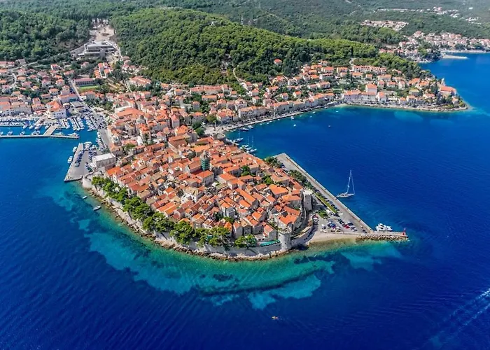 In With Balcony, Air Conditioning, Wifi, Dishwasher Apartman Orebić